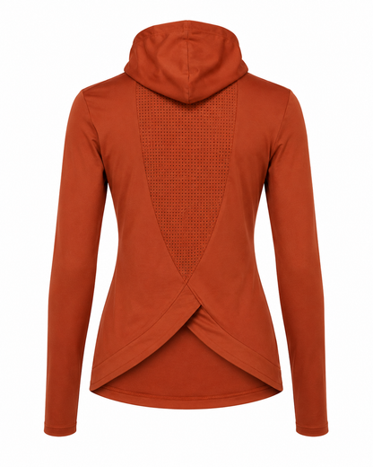 Crossover Hooded Tee