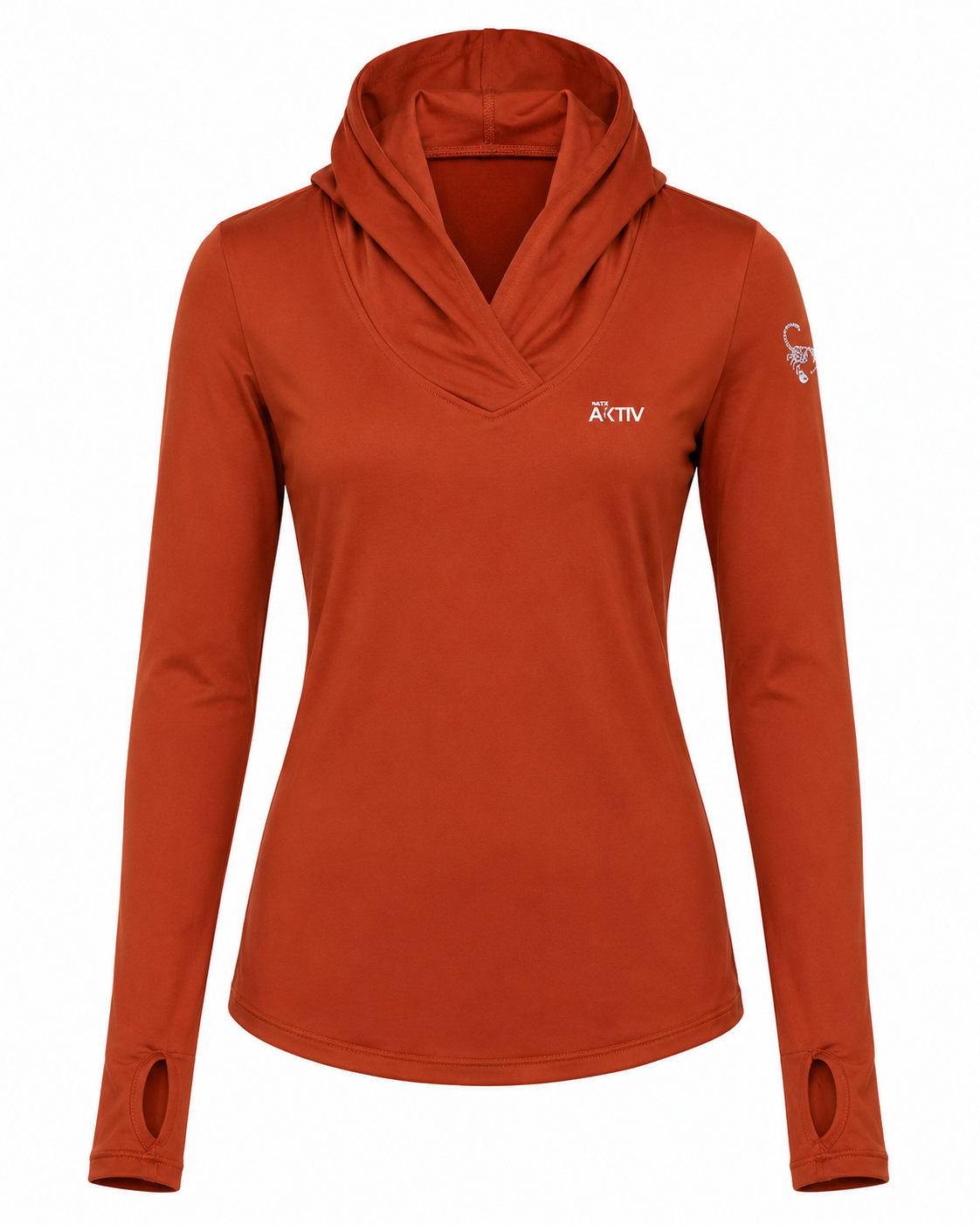 Crossover Hooded Tee