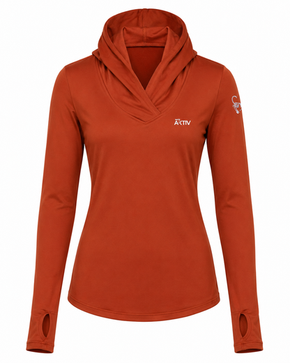 Crossover Hooded Tee