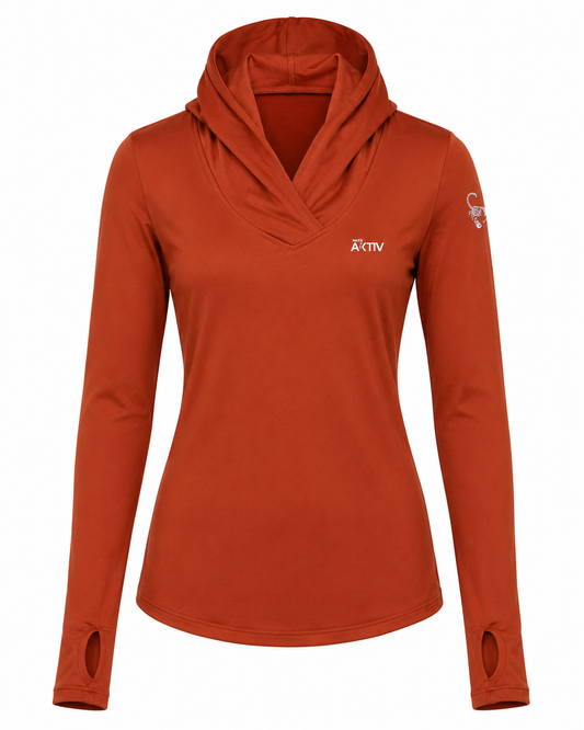 Crossover Hooded Tee
